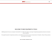 Tablet Screenshot of bmcequip.com